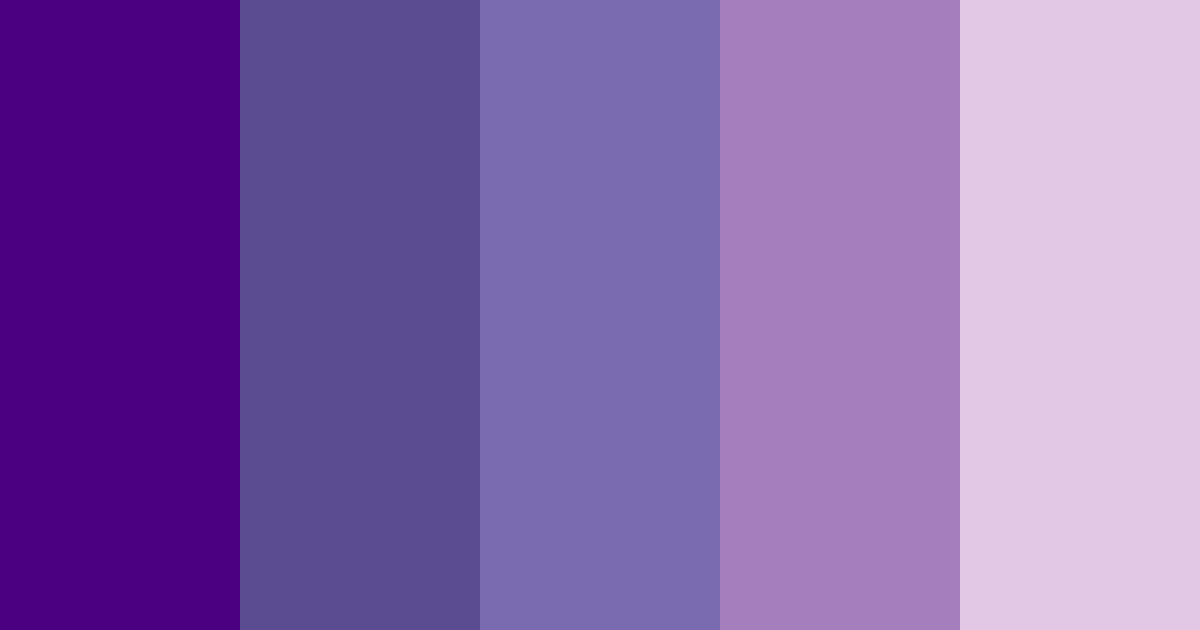 Download indigo dreams color palette PNG image (landscape)