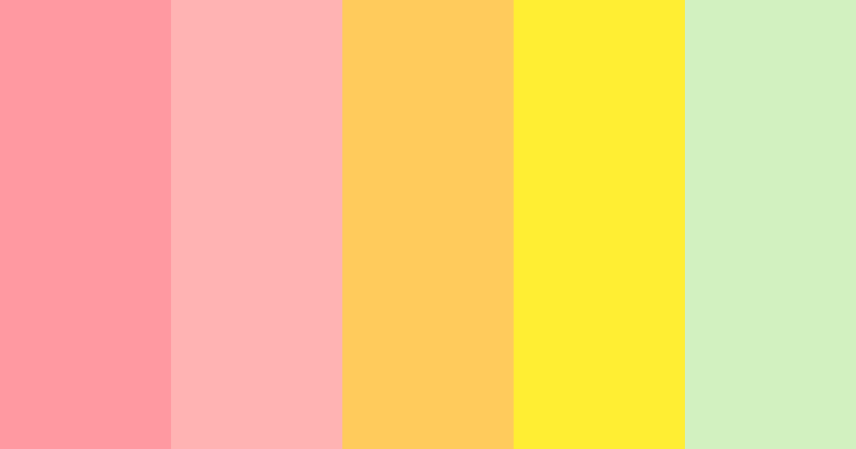 Download dreamy color palette PNG image (landscape)