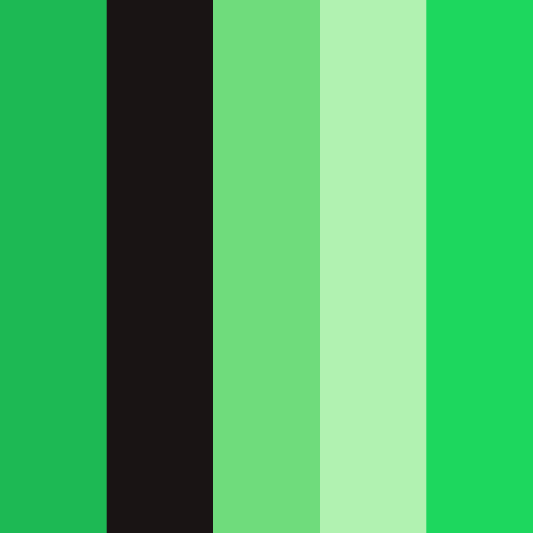 Download spotify color palette PNG image (square)
