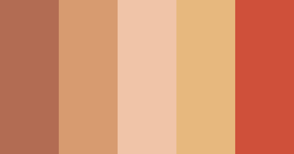 Download santa fe sunset color palette PNG image (landscape)