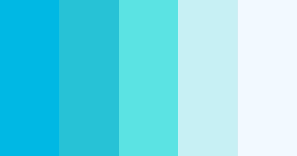 Download miku color palette PNG image (landscape)