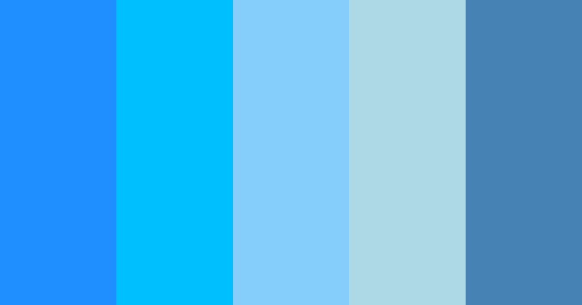 Download ocean breeze color palette PNG image (landscape)