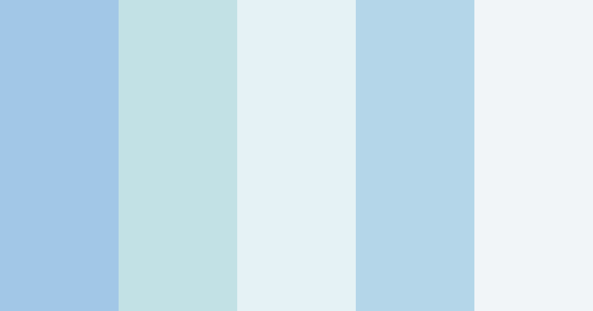 Download cool winter color palette PNG image (landscape)