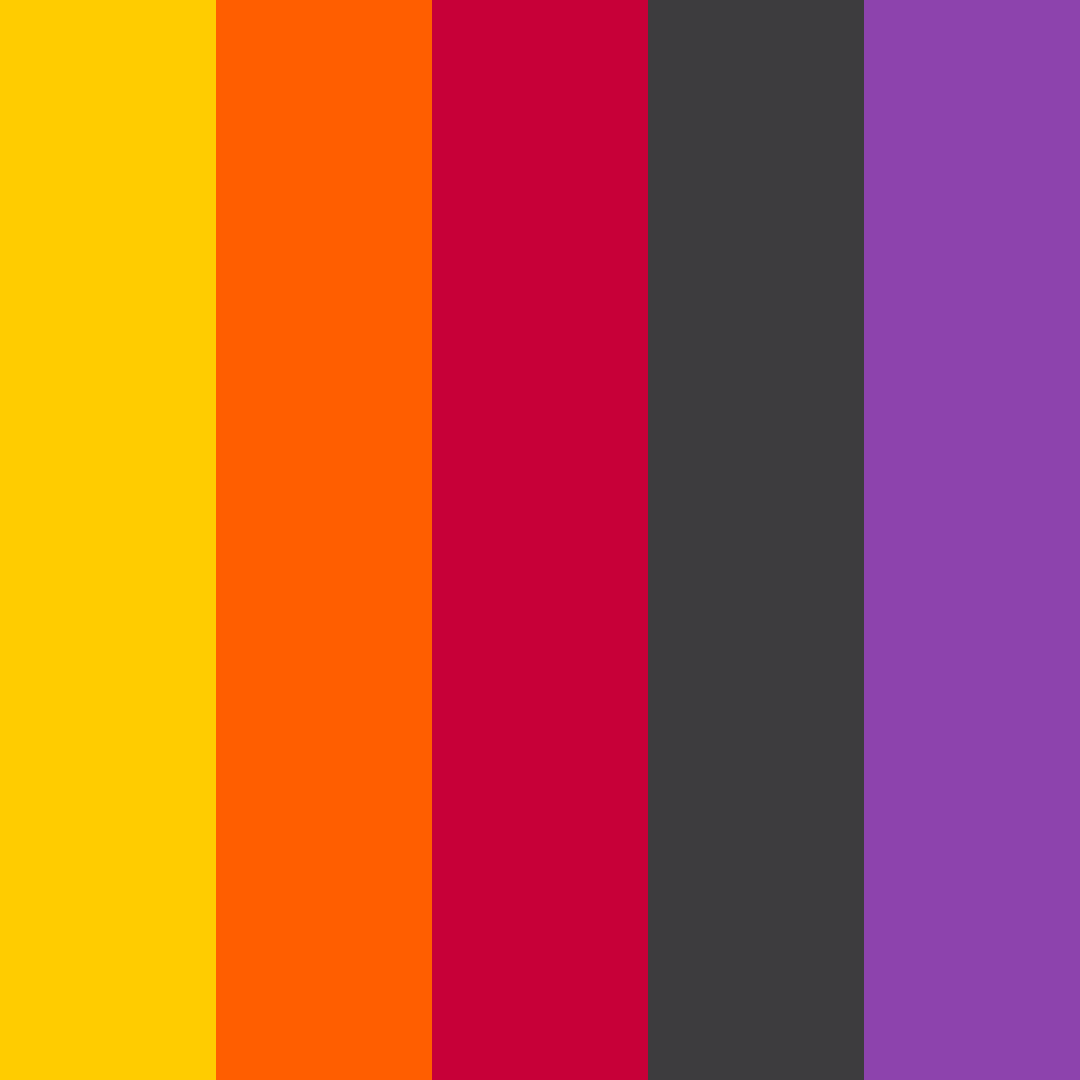 Download bill cipher color palette PNG image (square)