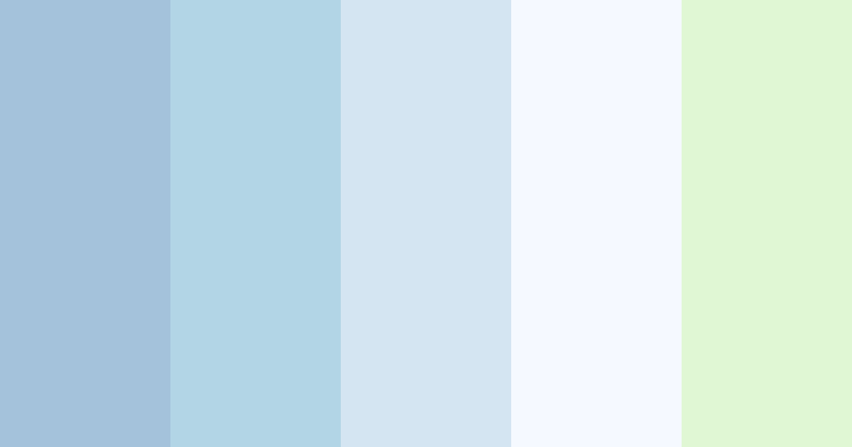 Download winter bliss color palette PNG image (landscape)