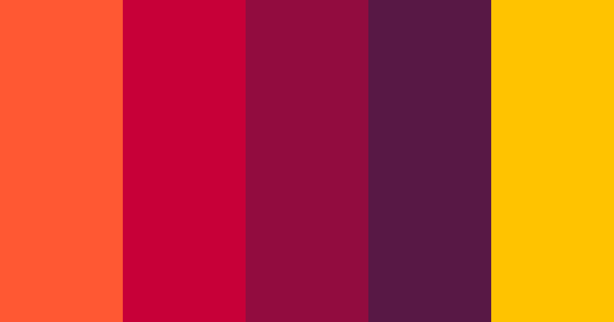 Download fire nation color palette PNG image (landscape)