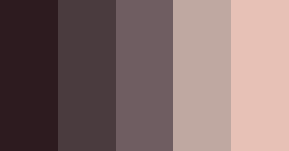 Download dark academia color palette PNG image (landscape)