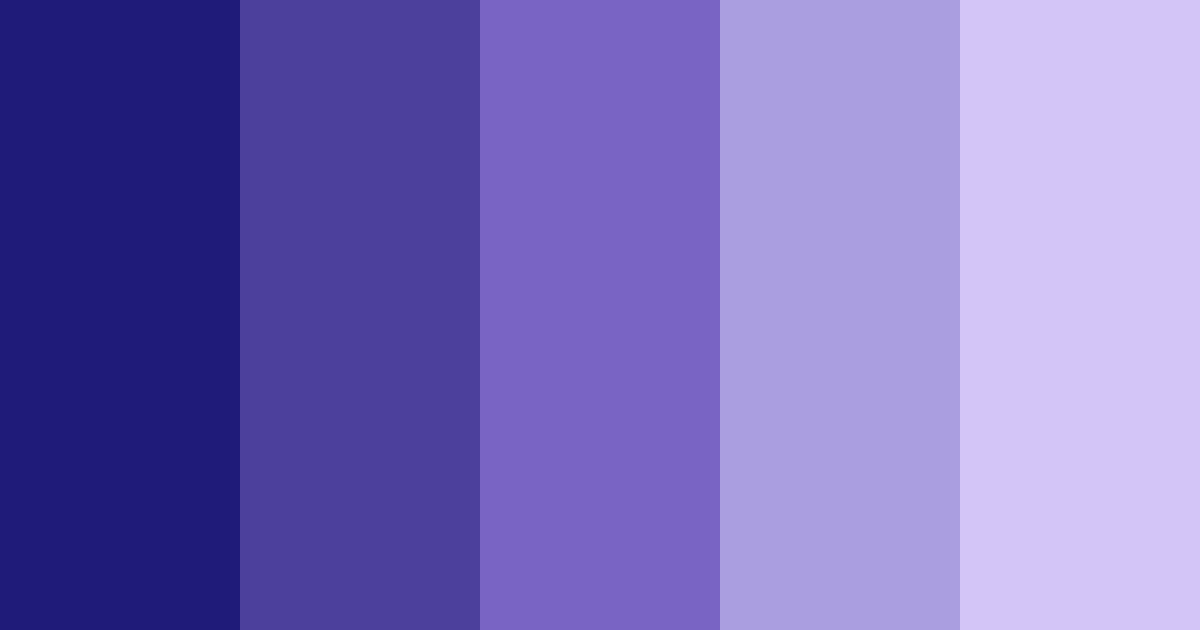 Download starlit dreams color palette PNG image (landscape)