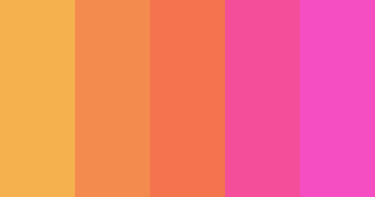 Download sunset glow color palette PNG image (landscape)