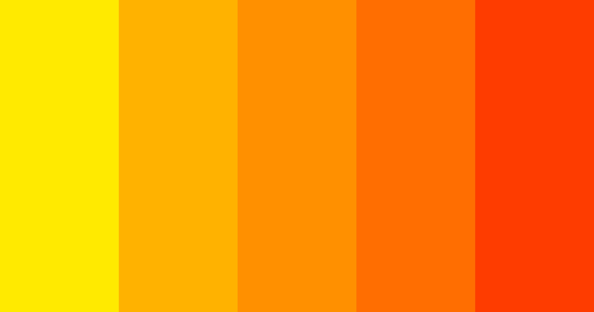 Download 80s sunshine color palette PNG image (landscape)