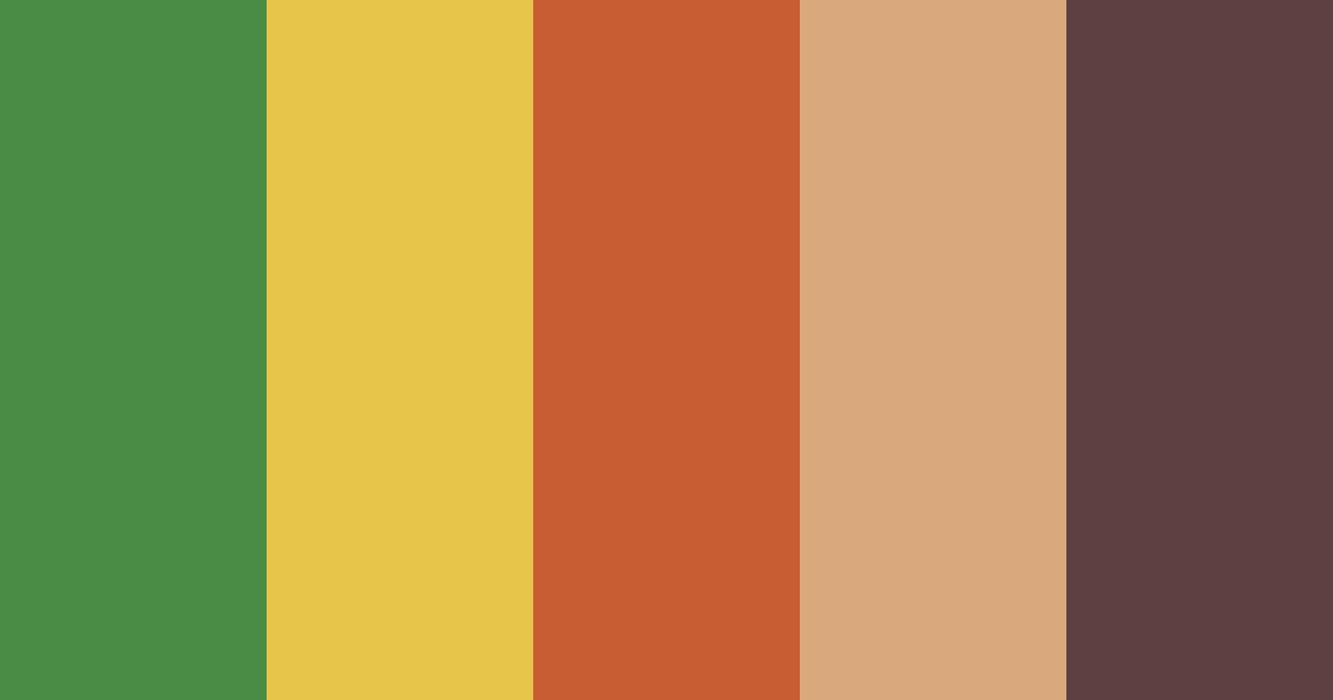 Download cactus coffee and the no-tell-motel color palette PNG image (landscape)