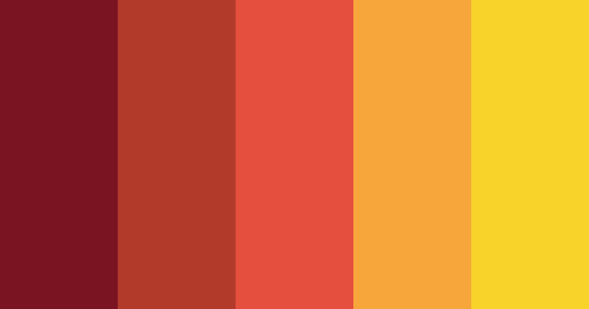 Download demon color palette PNG image (landscape)