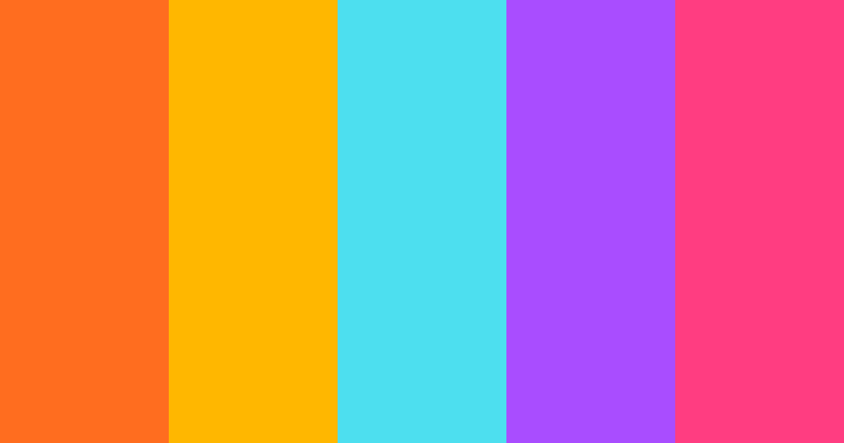 Download rainbow dash color palette PNG image (landscape)