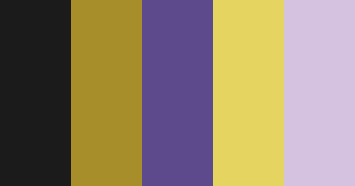 Download royal elegance color palette PNG image (landscape)