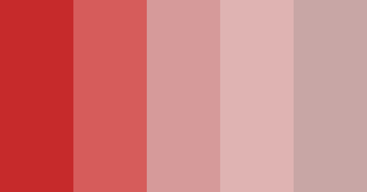 Download deep crimson color palette PNG image (landscape)