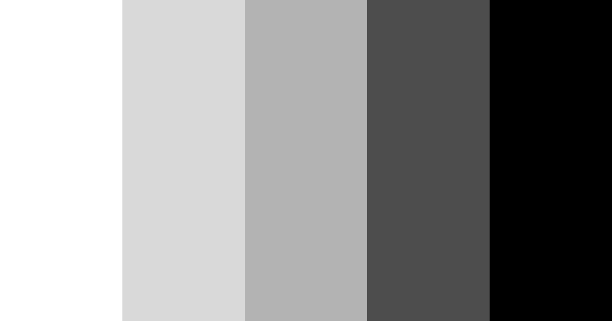 Download panda color palette PNG image (landscape)