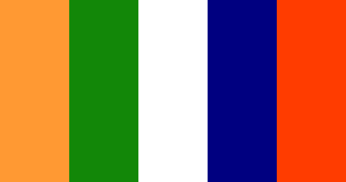 Download indian flag color palette PNG image (landscape)