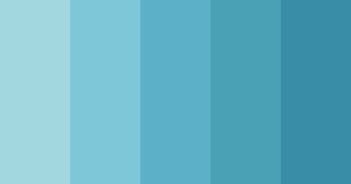 Download blizzard blue color palette PNG image (landscape)