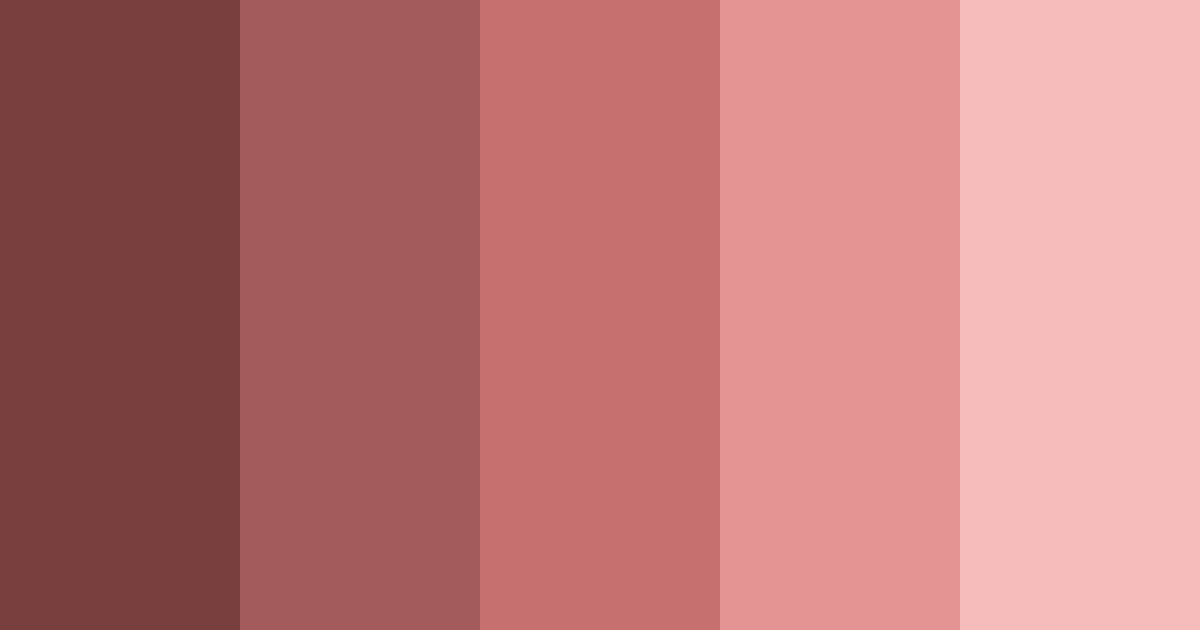 Download insanity auburn color palette PNG image (landscape)