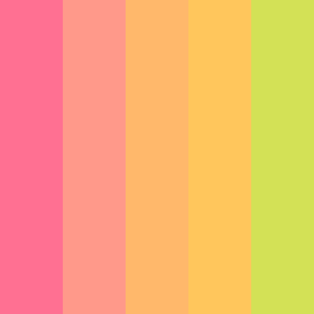 Download fuschiafettucine color palette PNG image (square)