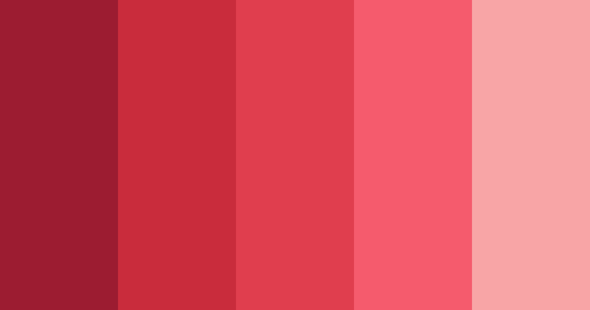 Download crimson dreams color palette PNG image (landscape)