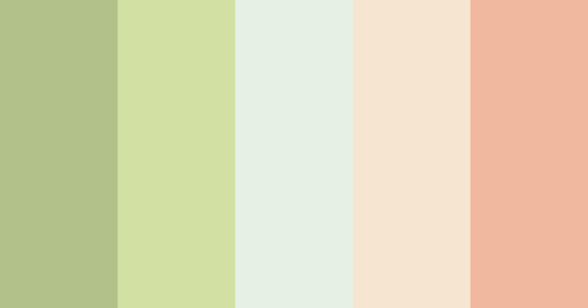 Matcha Dream Color Palette