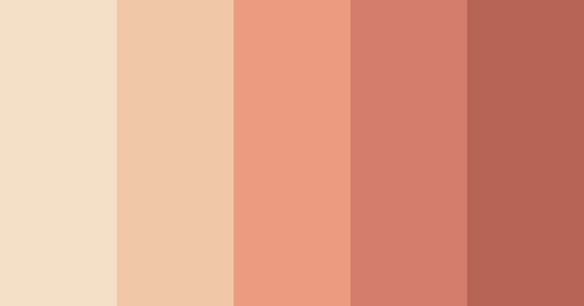 Download pale skin tones color palette PNG image (landscape)