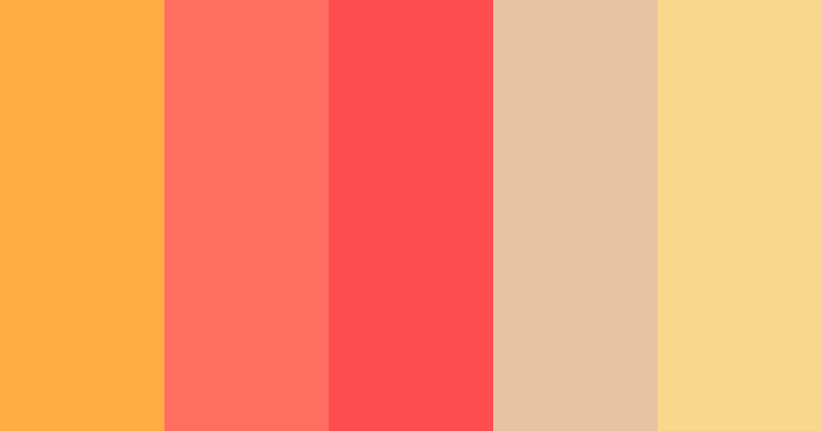 Download hawaiian soft color palette PNG image (landscape)
