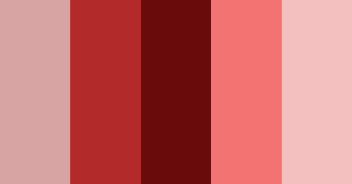 Download erza scarlet color palette PNG image (landscape)