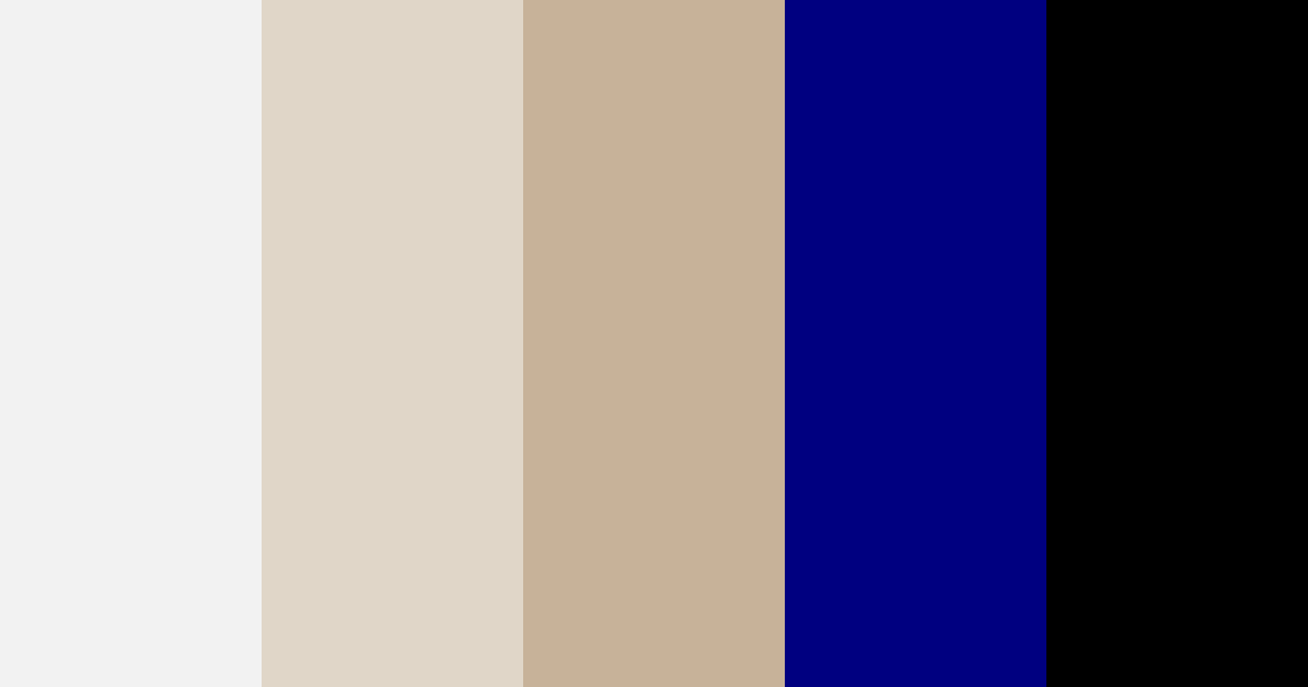 Download elegant neutrals color palette PNG image (landscape)