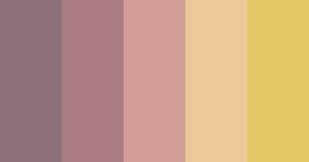 Download morena sunset color palette PNG image (landscape)
