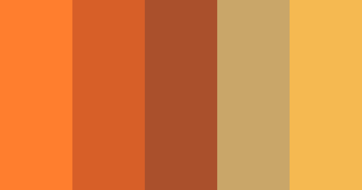 Download hermes color palette PNG image (landscape)