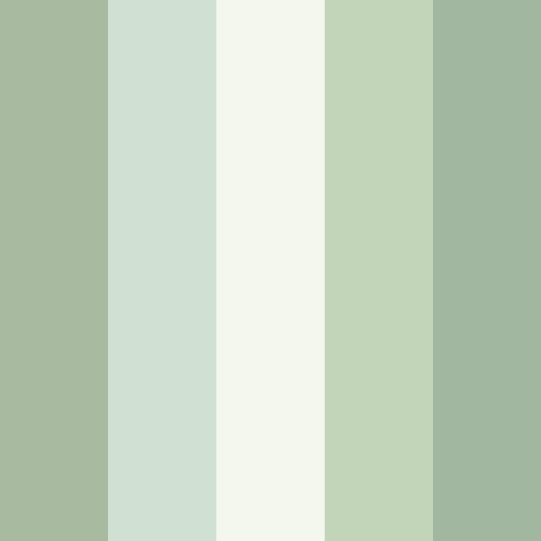 Download sage cottagecore color palette PNG image (square)