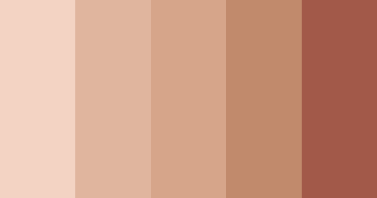 Download cashmere dream color palette PNG image (landscape)