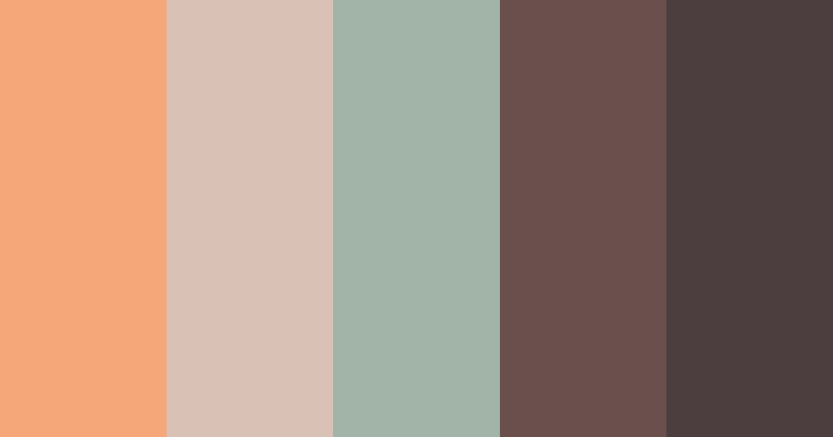 Download vintage vibes color palette PNG image (landscape)