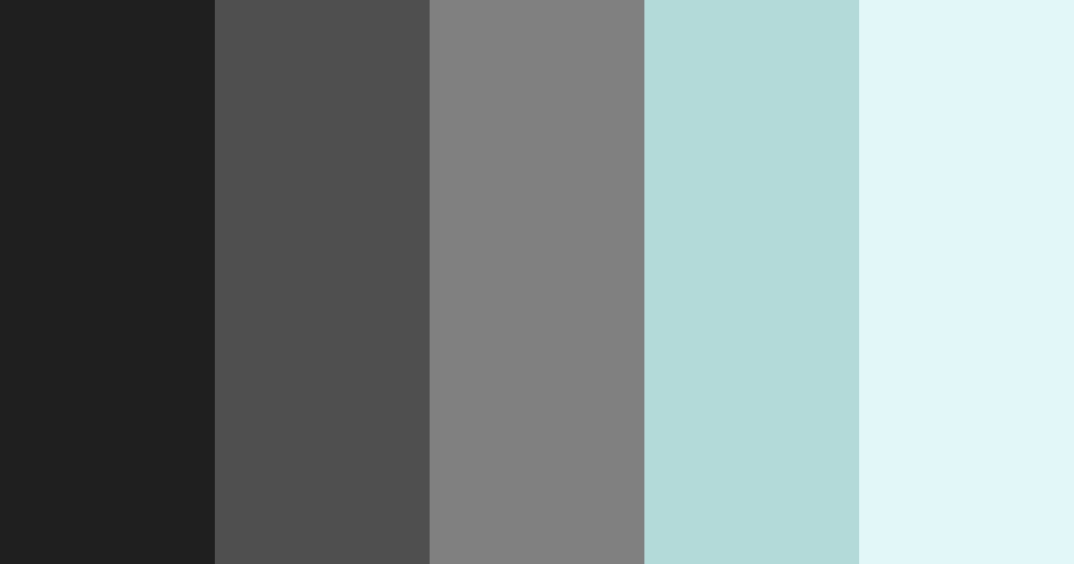 Download billie eilish color palette PNG image (landscape)