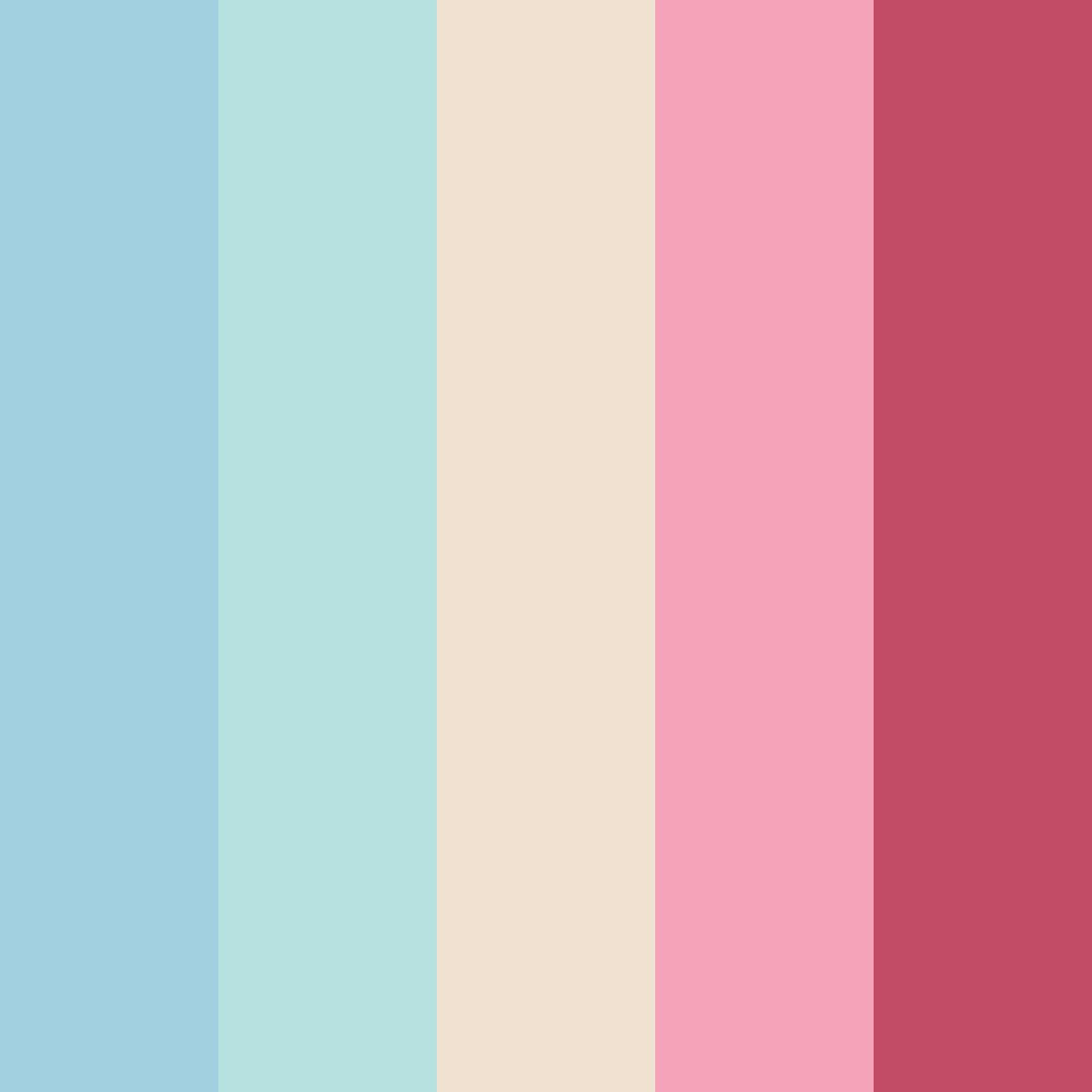Download christmas winter mist color palette PNG image (square)