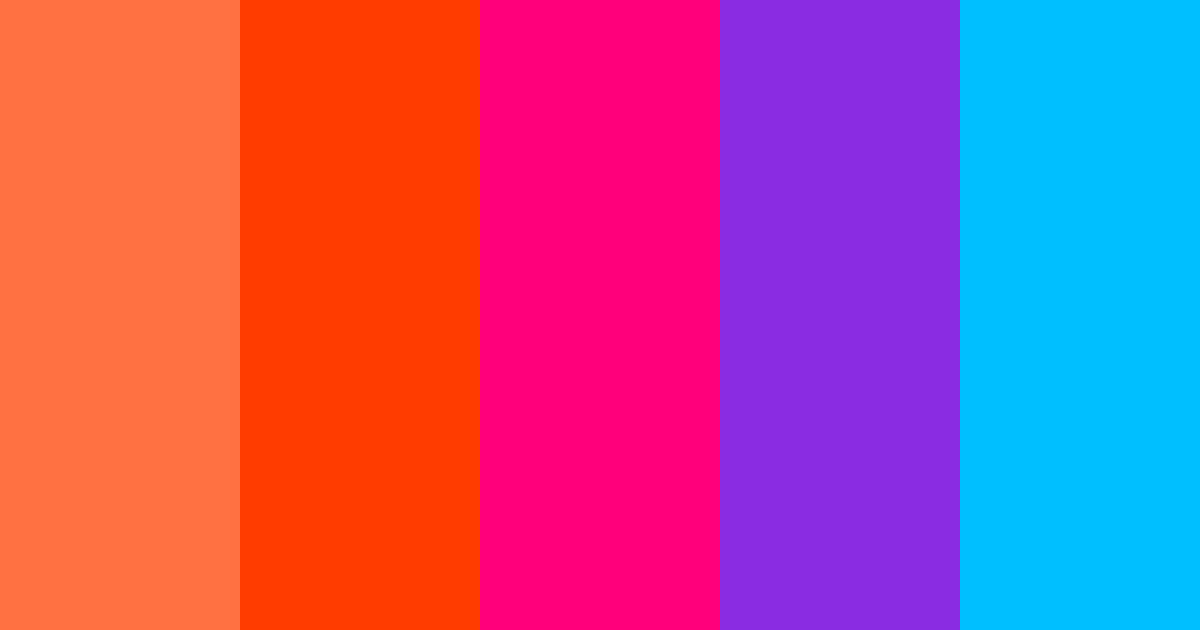 Download synthwave color palette PNG image (landscape)