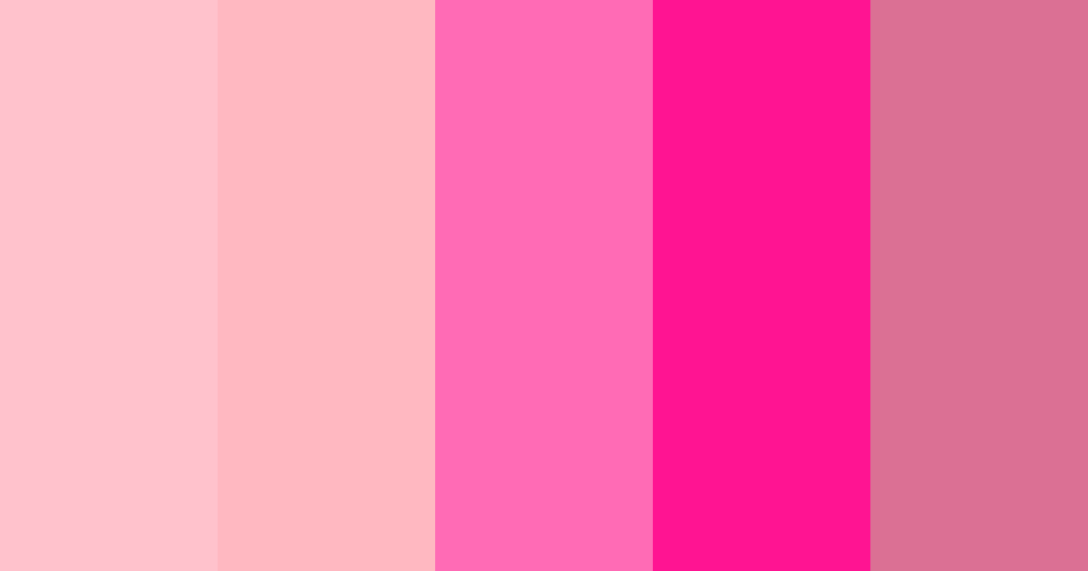 Download my melody color palette PNG image (landscape)