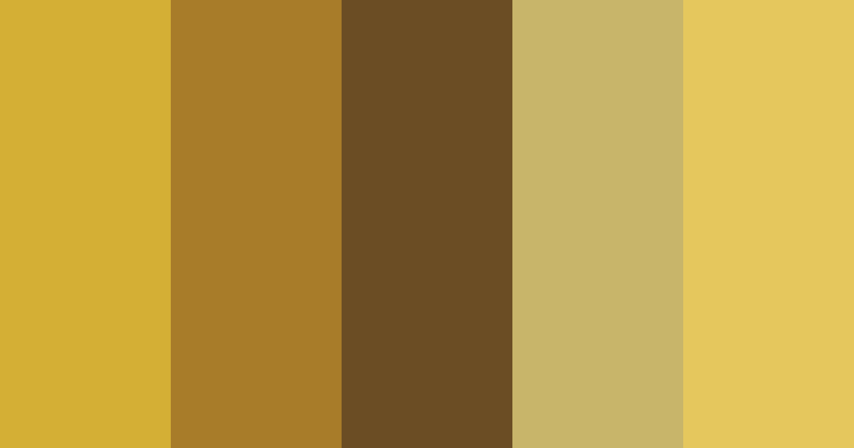 Download the golden sovereign color palette PNG image (landscape)