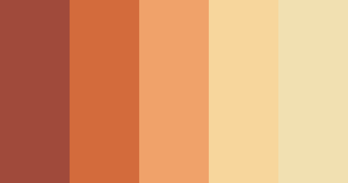 Download 1970s vintage color palette PNG image (landscape)