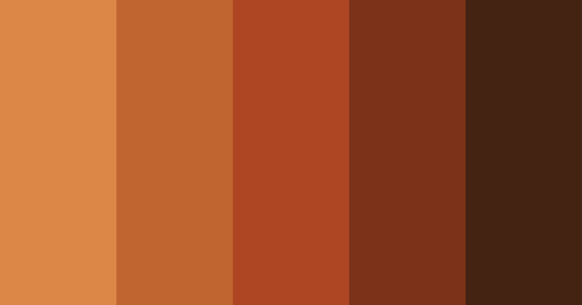 Download whiskey dreams color palette PNG image (landscape)