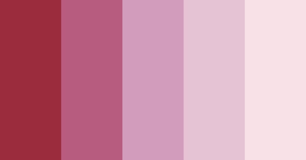 Download wine color palette PNG image (landscape)