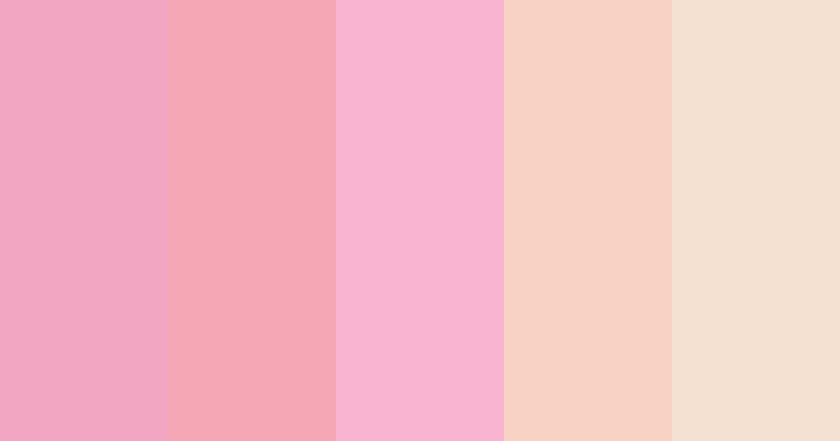 Download my melody color palette PNG image (landscape)