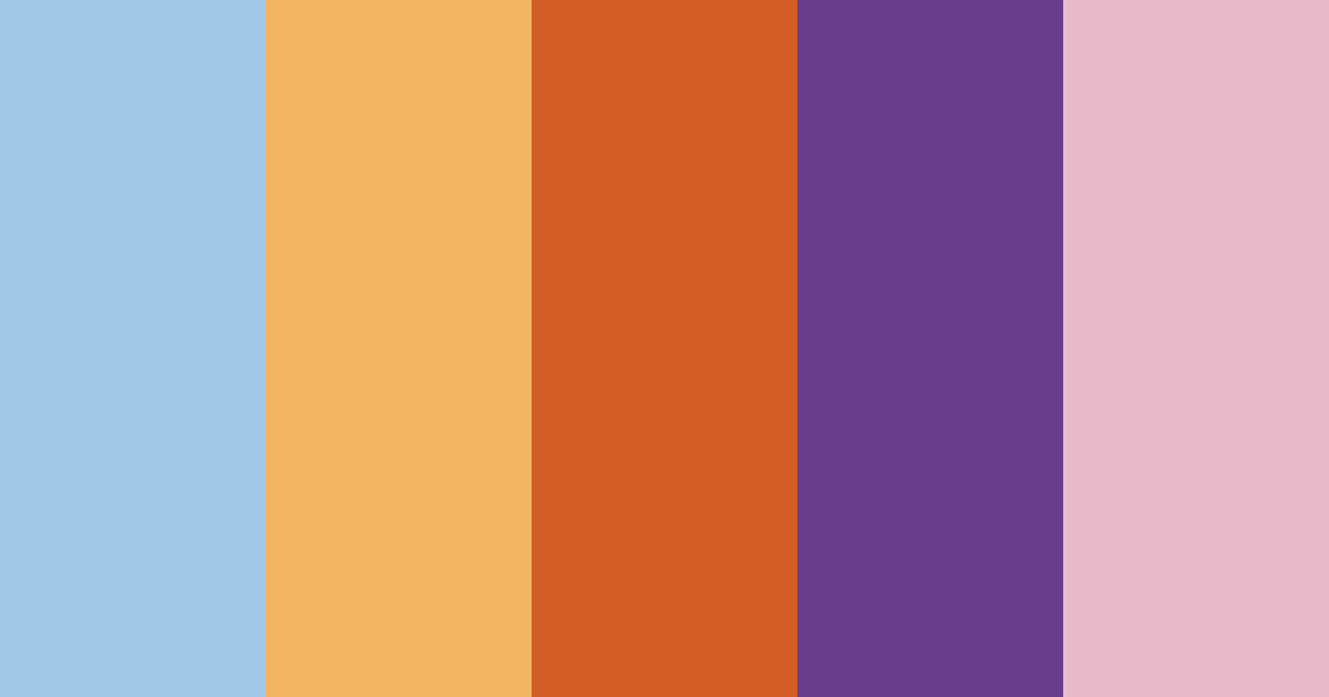 Download winter warmth color palette PNG image (landscape)
