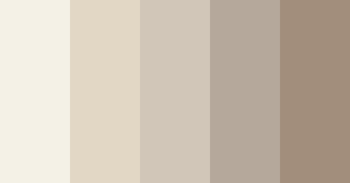 Download pale ivory fur color palette PNG image (landscape)