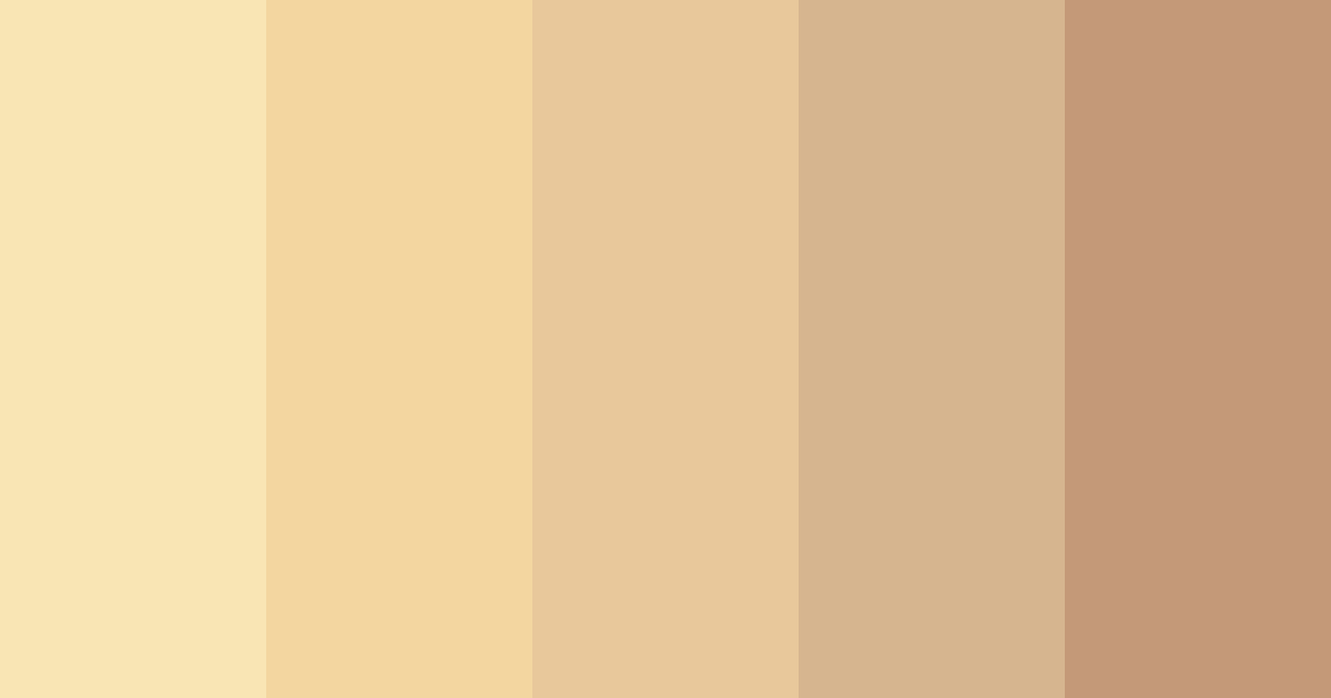 Download marzipan delight color palette PNG image (landscape)
