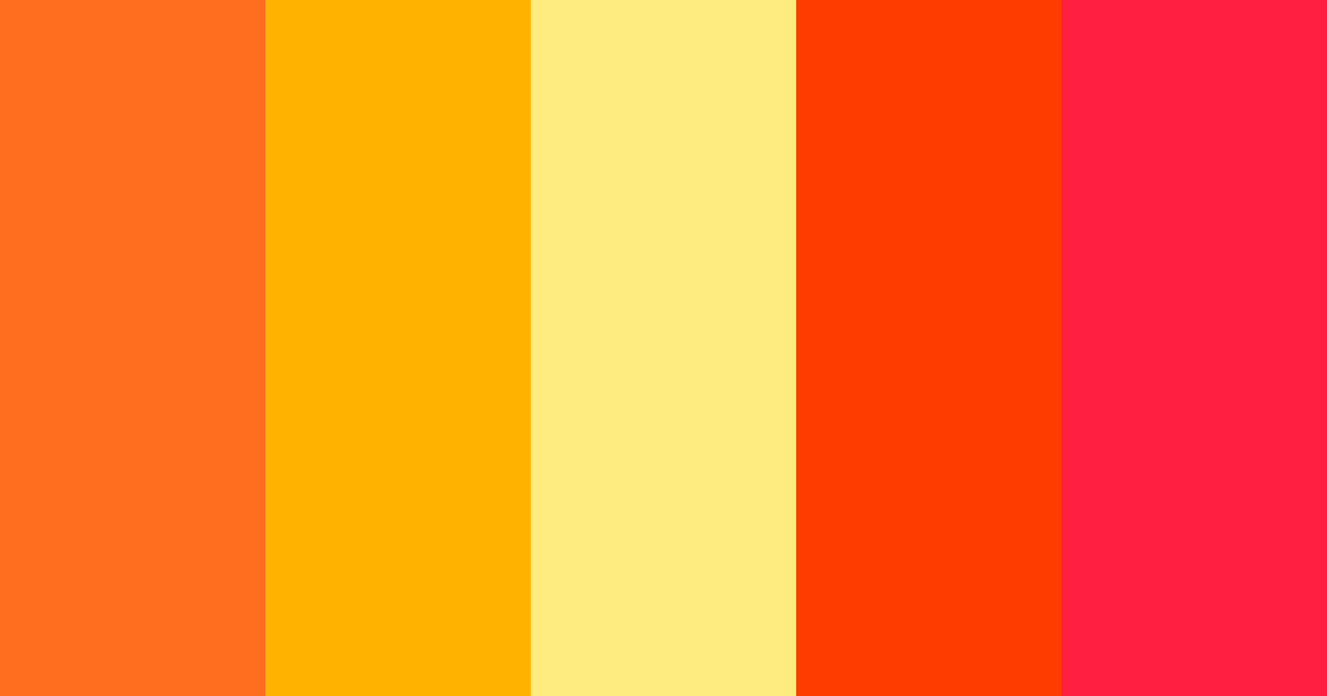 Download retro vibes color palette PNG image (landscape)