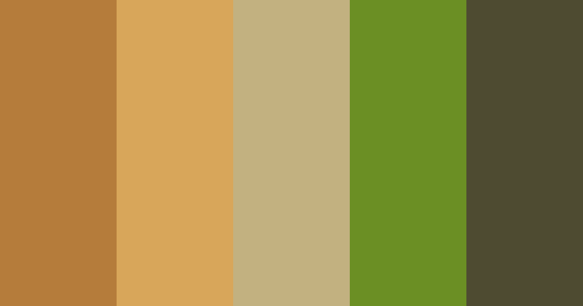 Download hazel color palette PNG image (landscape)