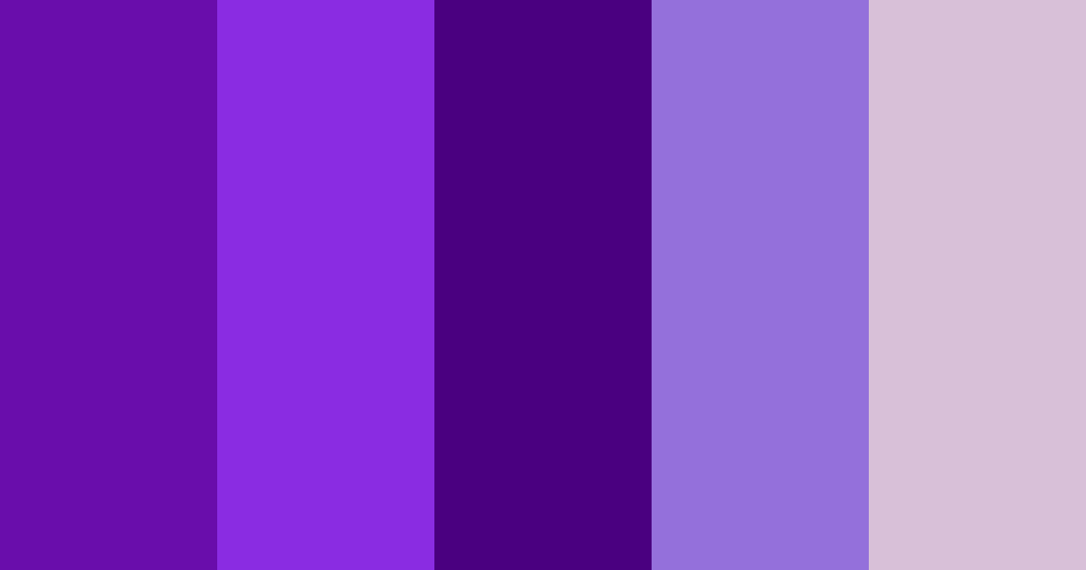 Download prince color palette PNG image (landscape)